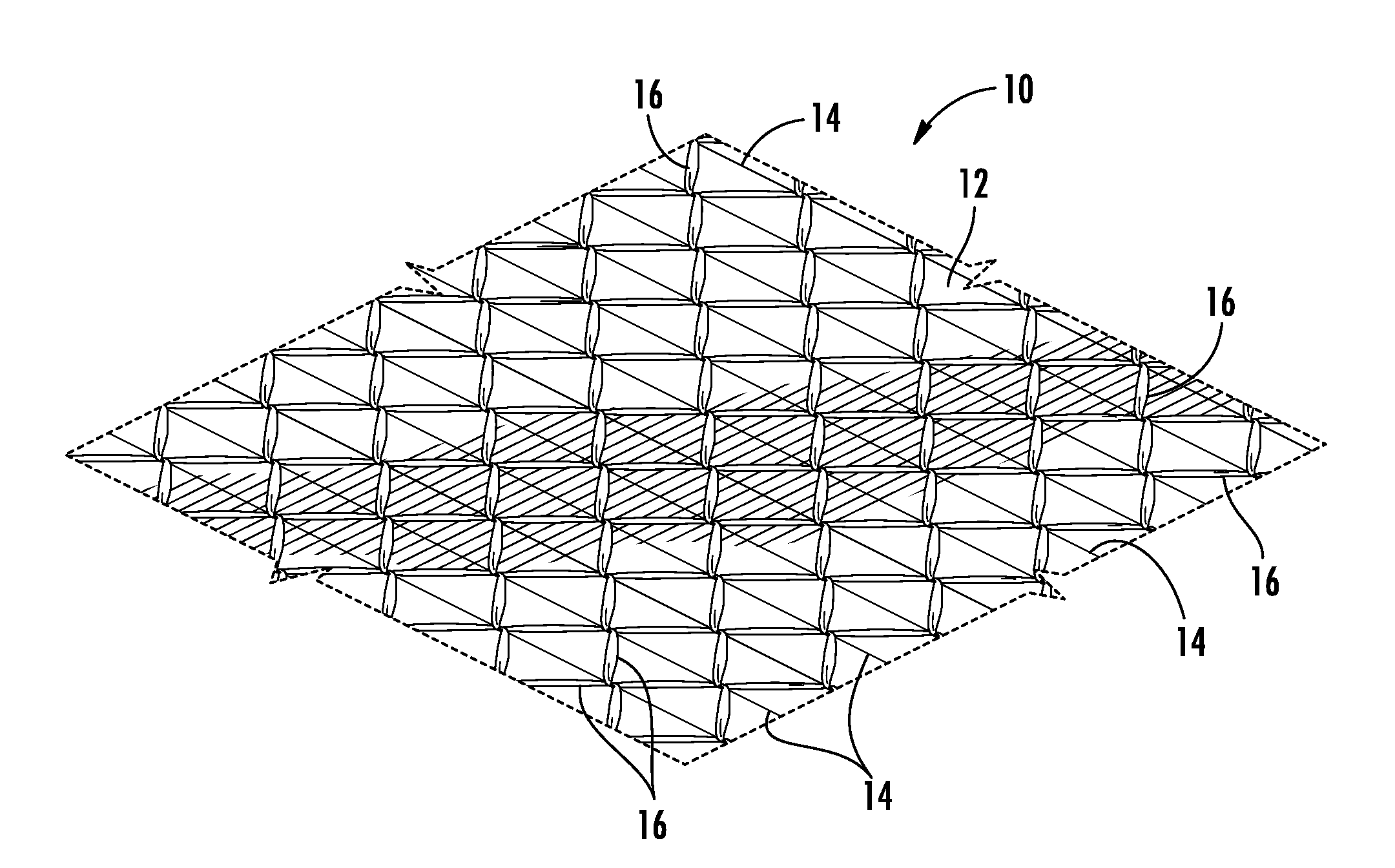 Stitch bonded wipe