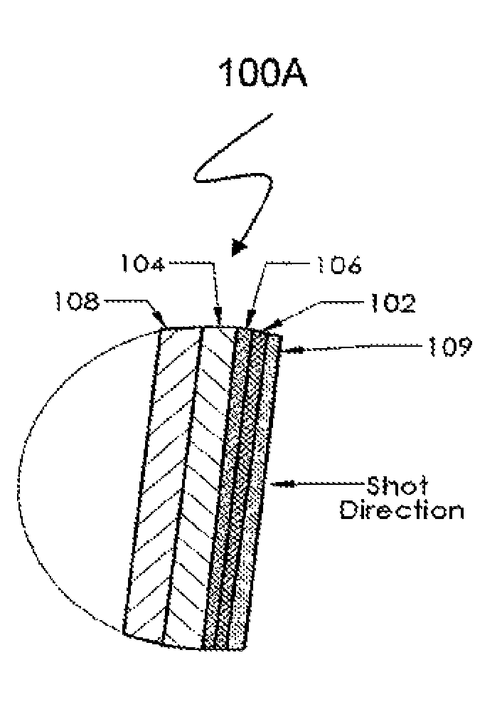 Antiballistic article and method of producing same