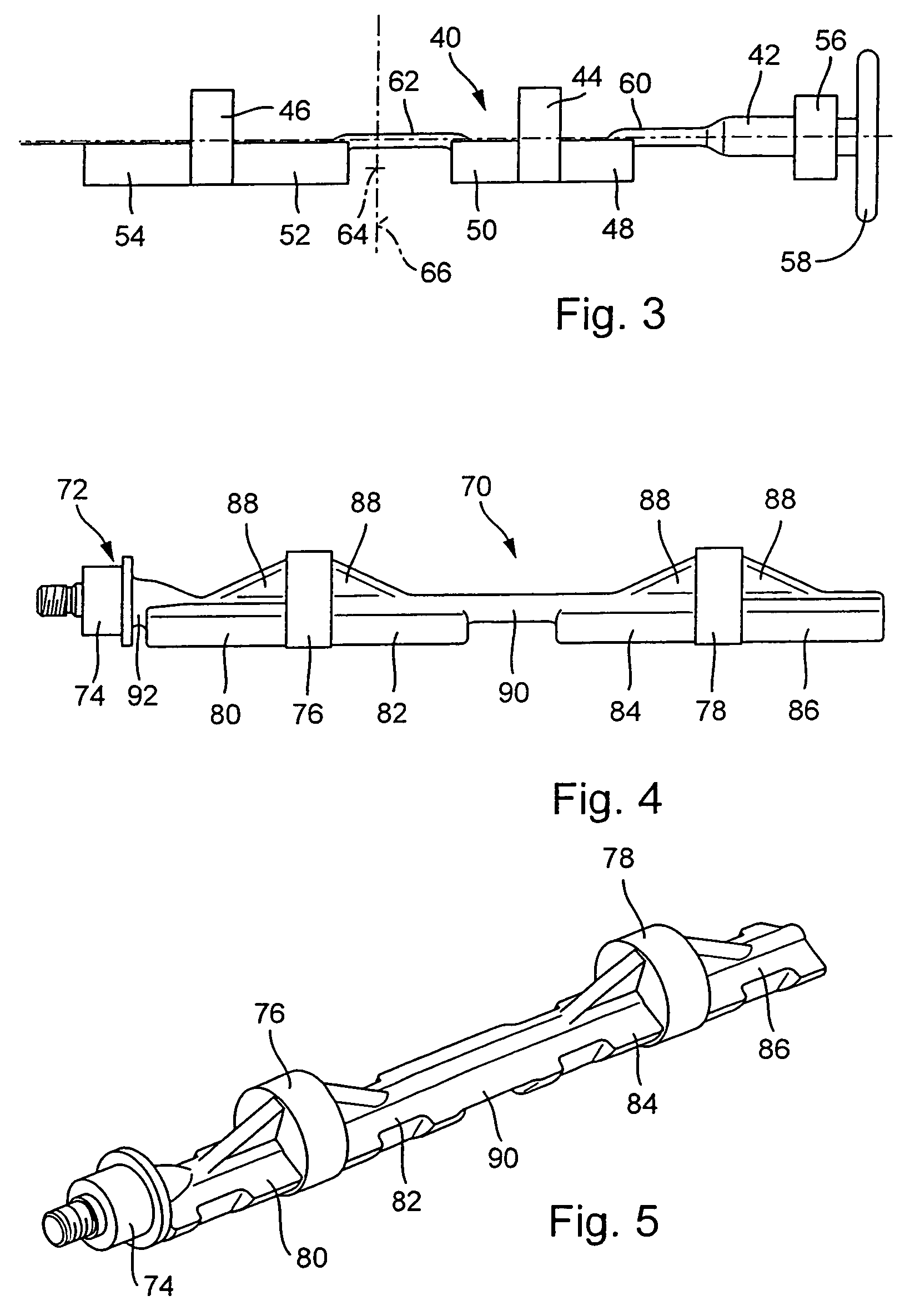 Balance shaft for a multicylinder in-line engine