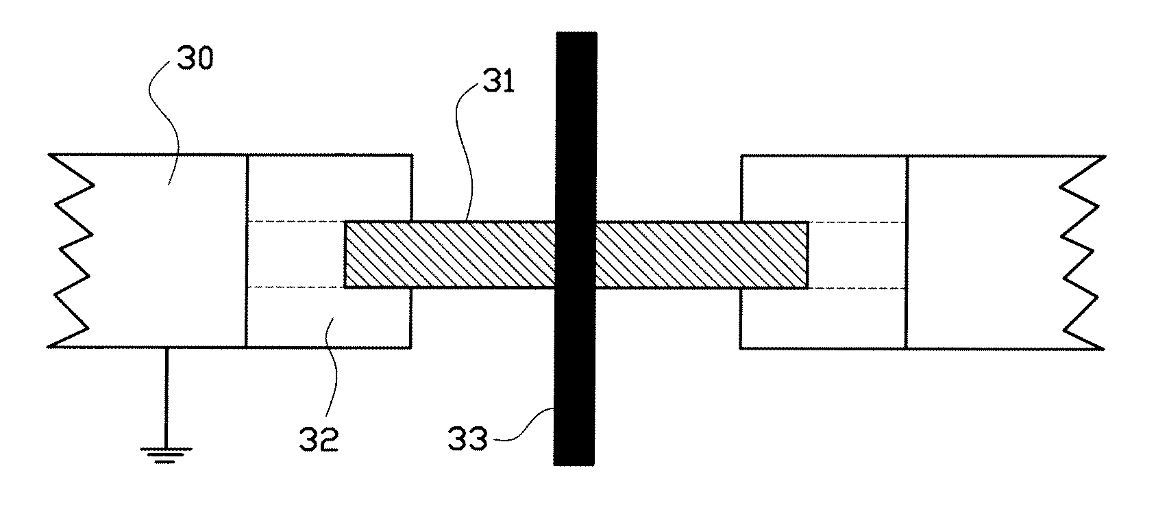 High voltage shielding arrangement