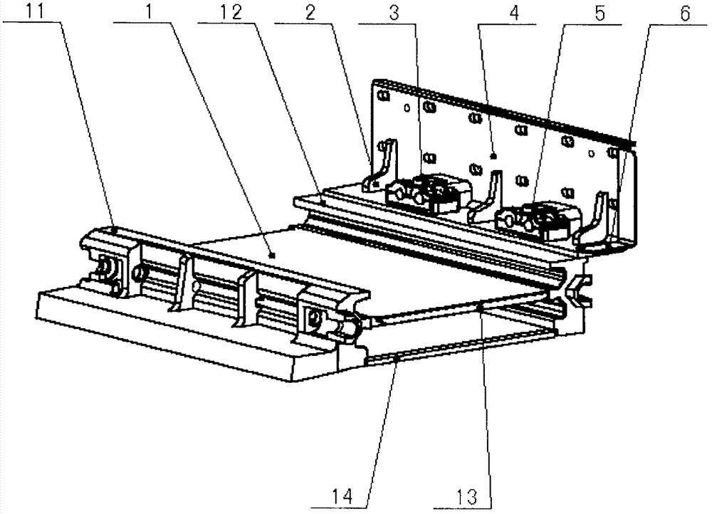 Middle trough and scraper conveyor applied to full-seam mining in extremely thick coal seams