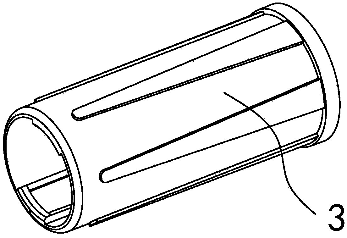 Rotary locking type safety insulin injection needle