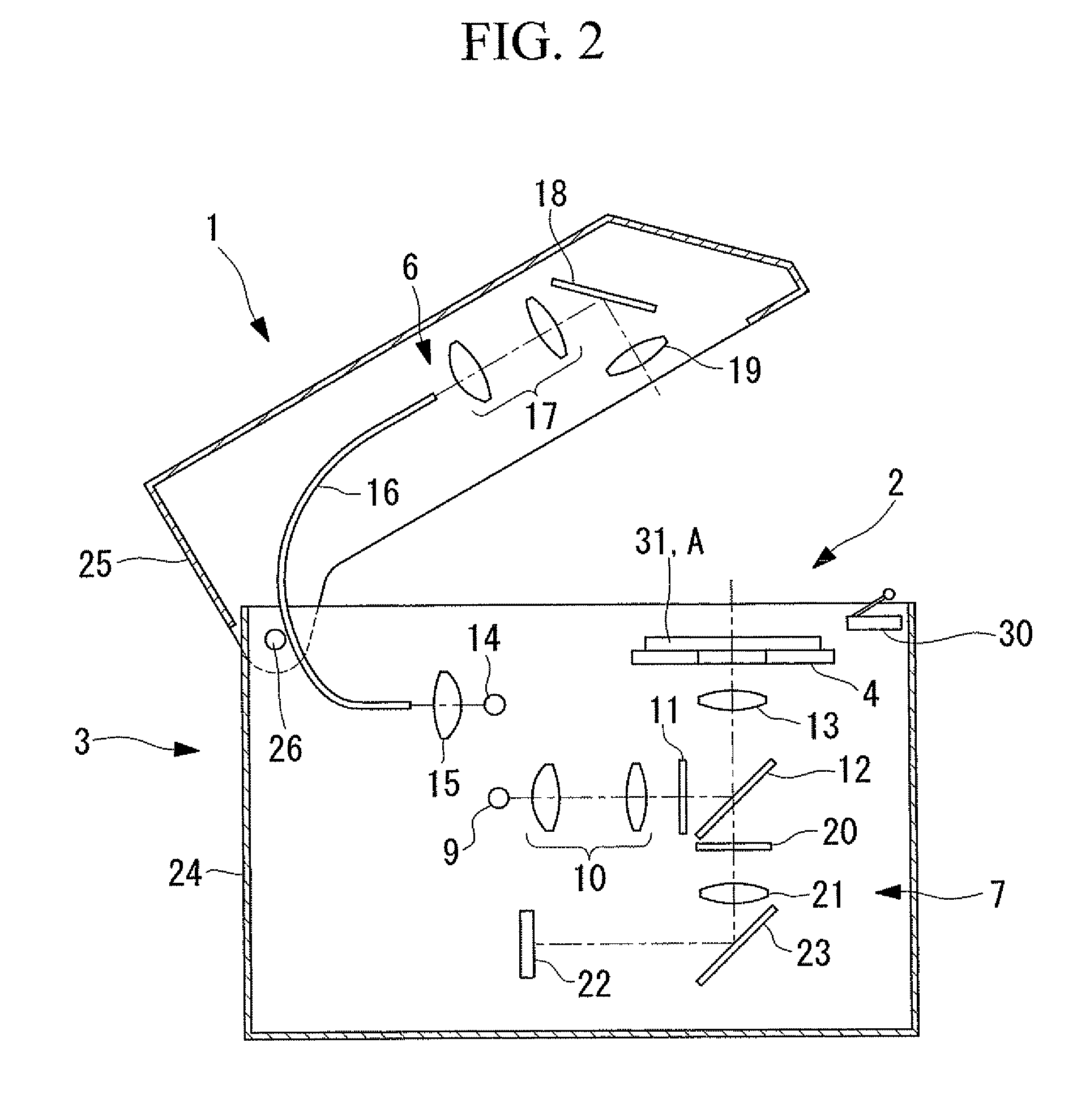 Optical microscope apparatus