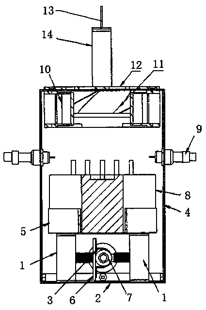 Air purification device for livestock breeding