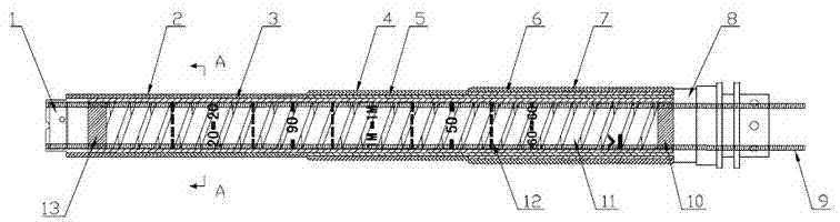 Gastroscopic assembly pipe