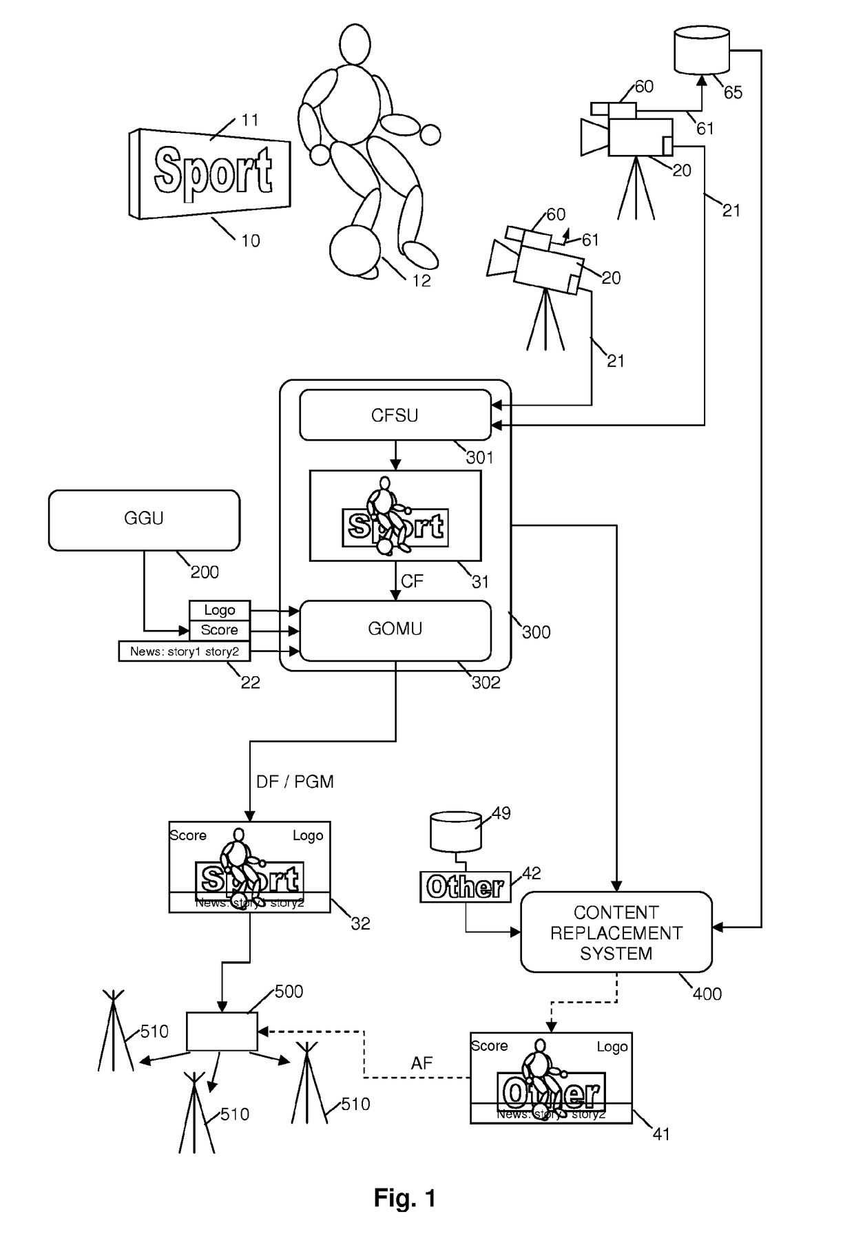 Method and apparatus for dynamic image content manipulation