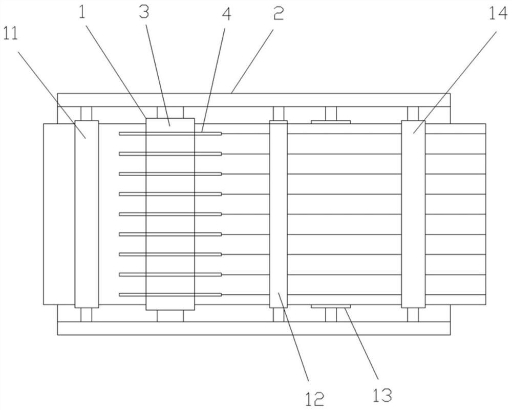 Cold-rolled steel strip slitting device