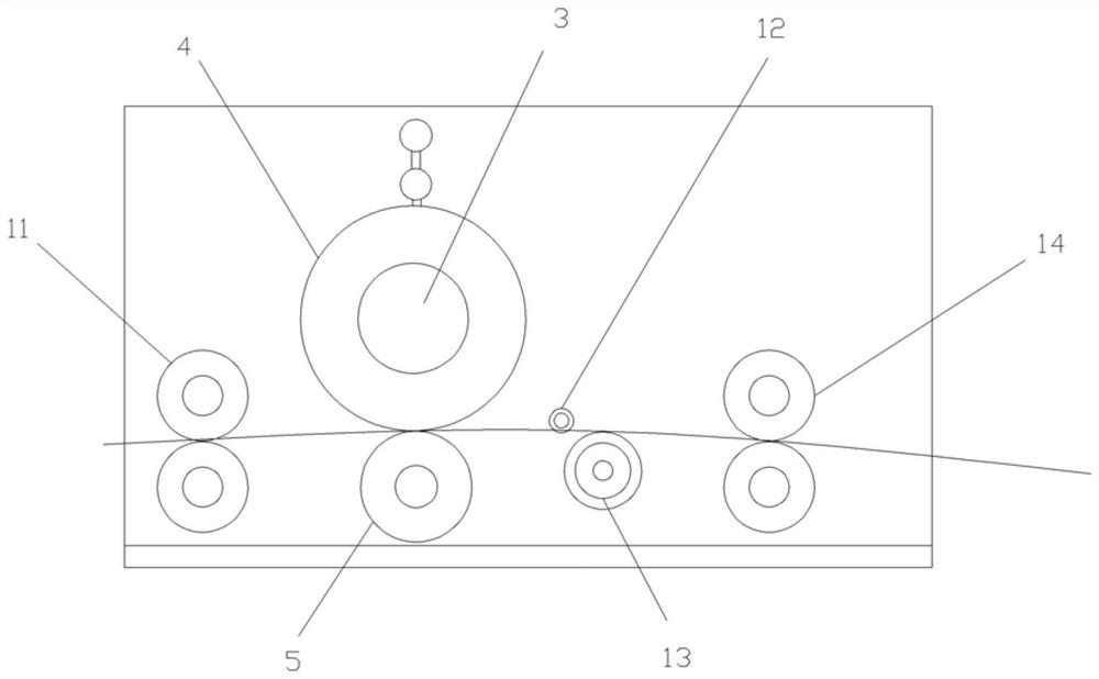 Cold-rolled steel strip slitting device