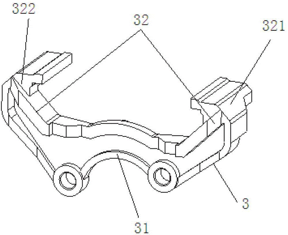 Integral connection structure of vehicle drive system, brake system and frame and calipers support