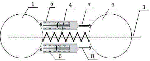 Intermolecular interaction force demonstrator