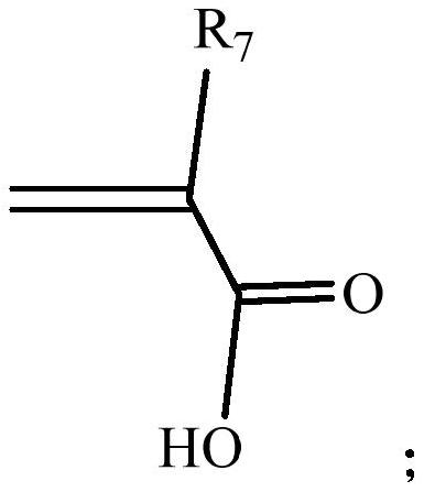 Cross-linked air-entraining type water reducing agent and preparation method thereof