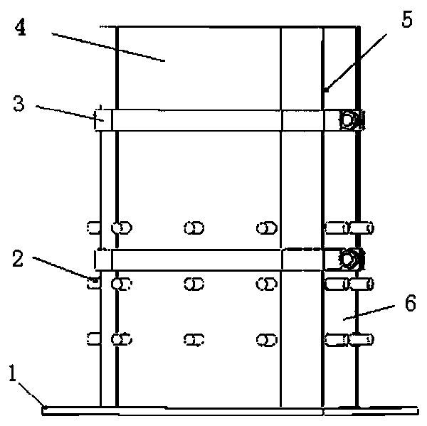 Experimental device and experimental method for simulating slow solidification of extra-thick plates