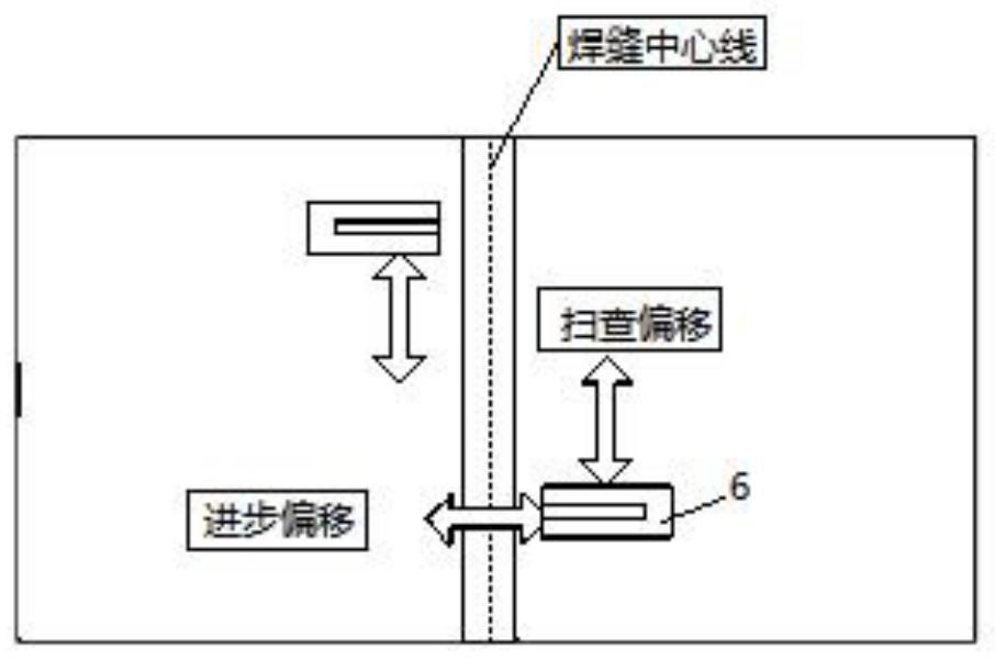 Phased array ultrasonic detection method for butt-weld joint of aluminum alloy sheet