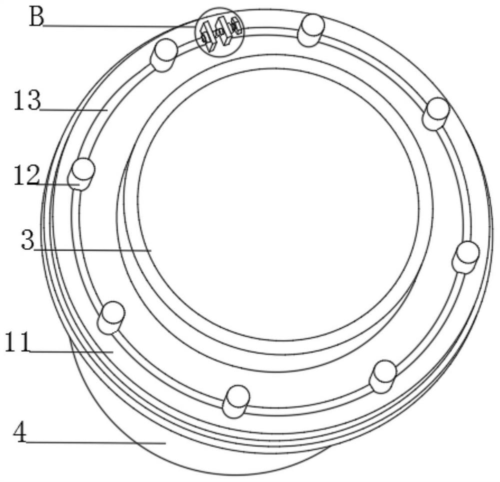 Bathroom three-way pipe with angle capable of being adjusted at will and adjusting mode thereof