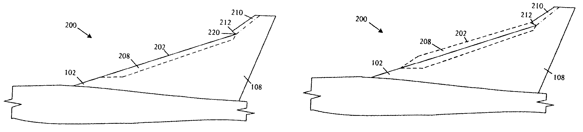 Aircraft lift device for low sonic boom