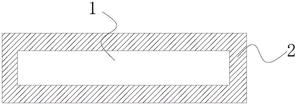 Implanted titanium mesh realizing temperature self-adjustment and preparation method of implanted titanium mesh