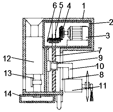 Cement road repairing machine