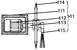 Cement road repairing machine