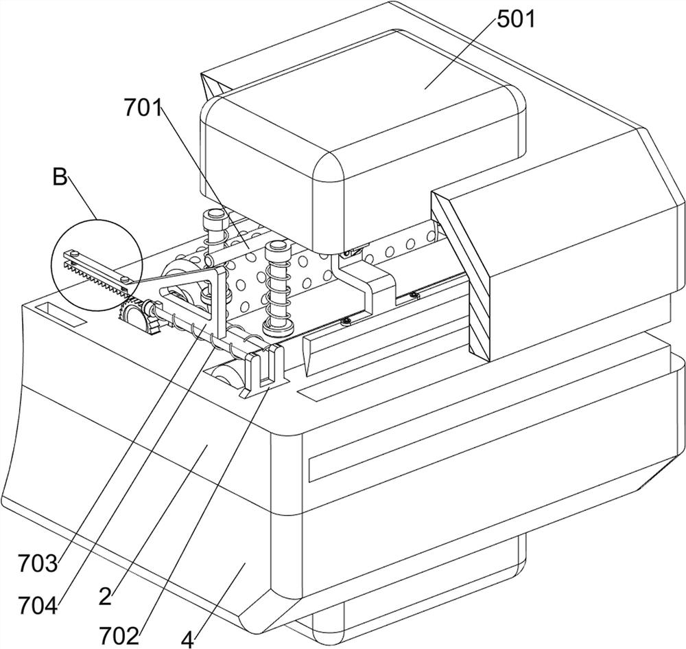 Emergency bandage cutting device for burn department