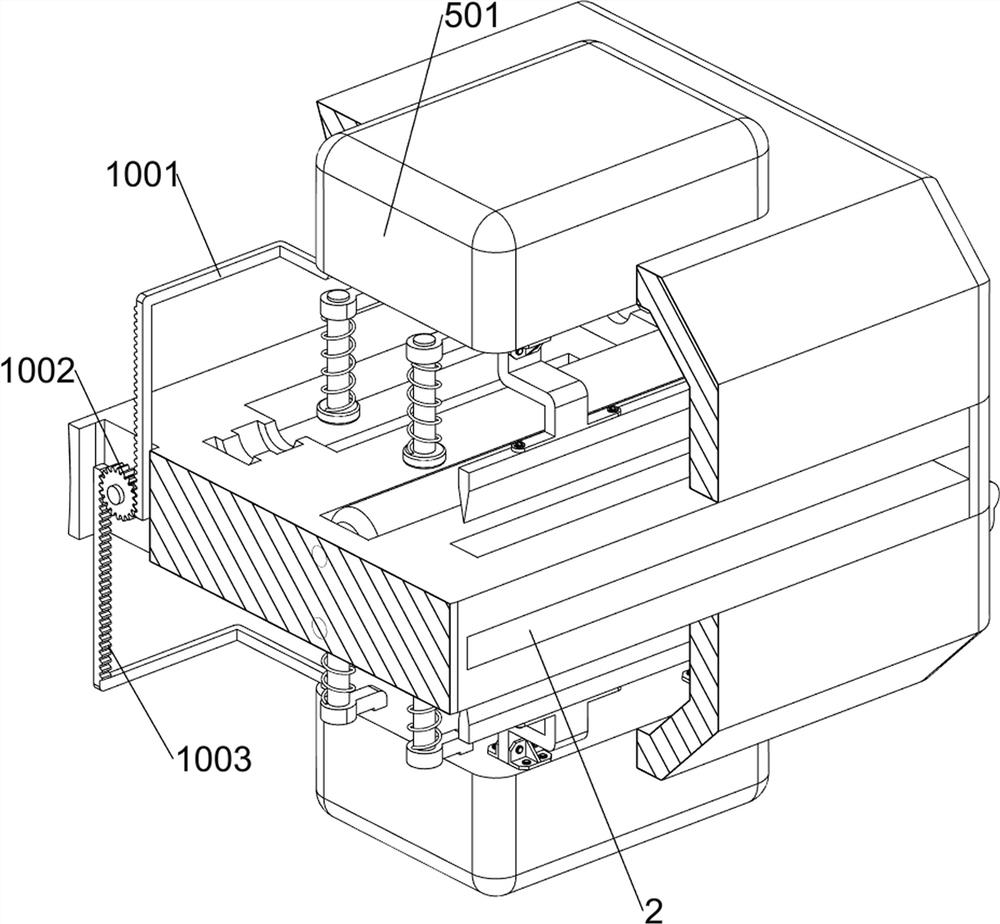 Emergency bandage cutting device for burn department