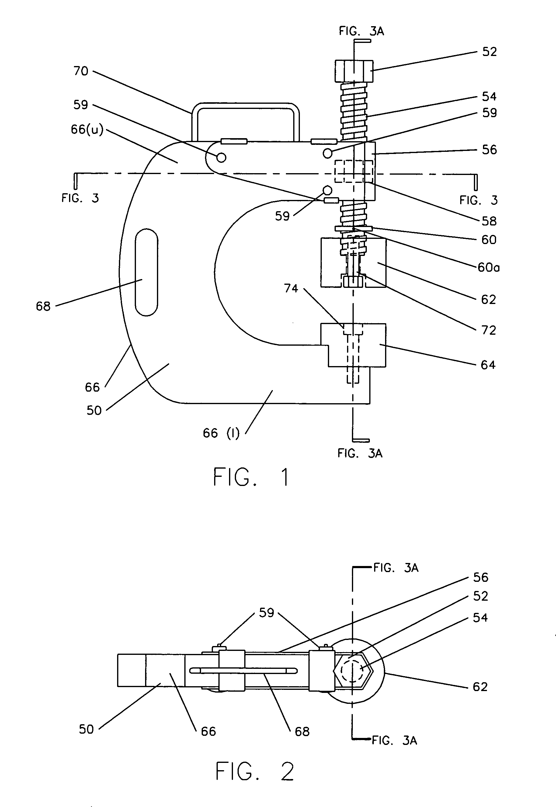 Threaded-rod-driven, mechanically-actuated, portable, truss press