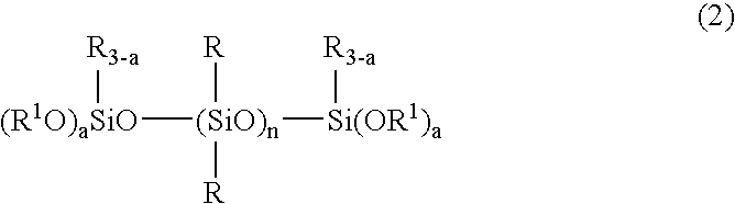 Room temperature curable organopolysiloxane composition and part using the same as adhesive