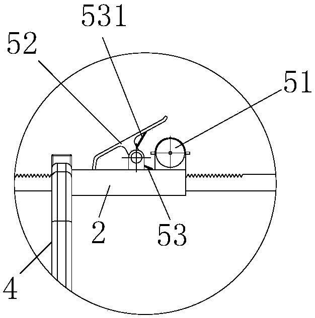 Distracter for intervertebral implant implantation