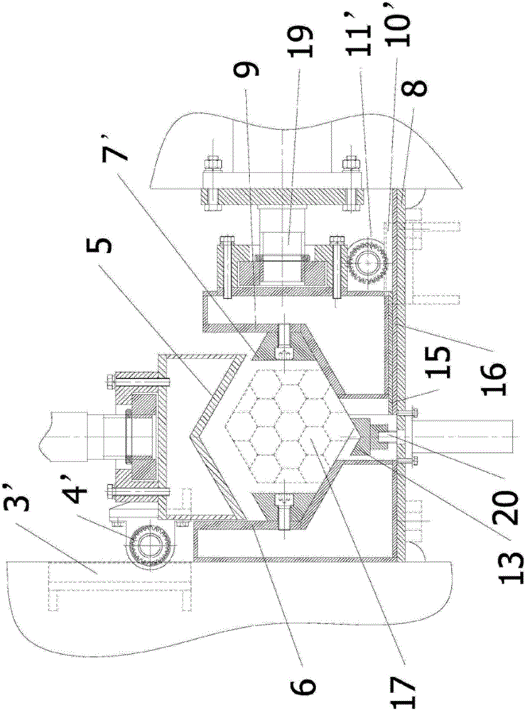 Pressurizing glue jointer applied to preparing large section integrated material