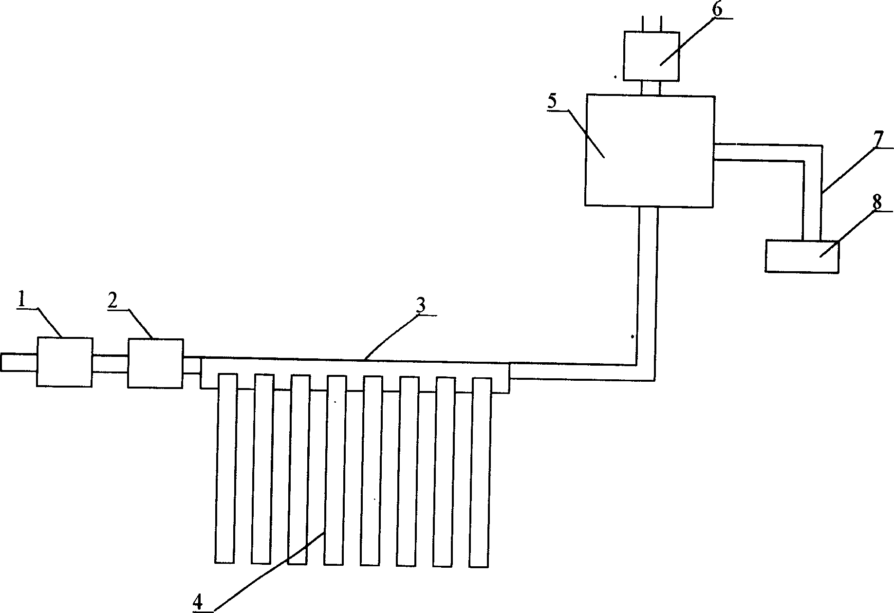 Iron solar steam generating device