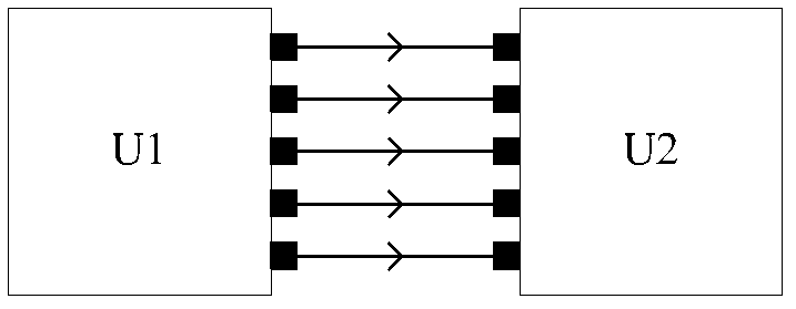 Decomposed circuit interconnection testing method based on boundary scanning technology