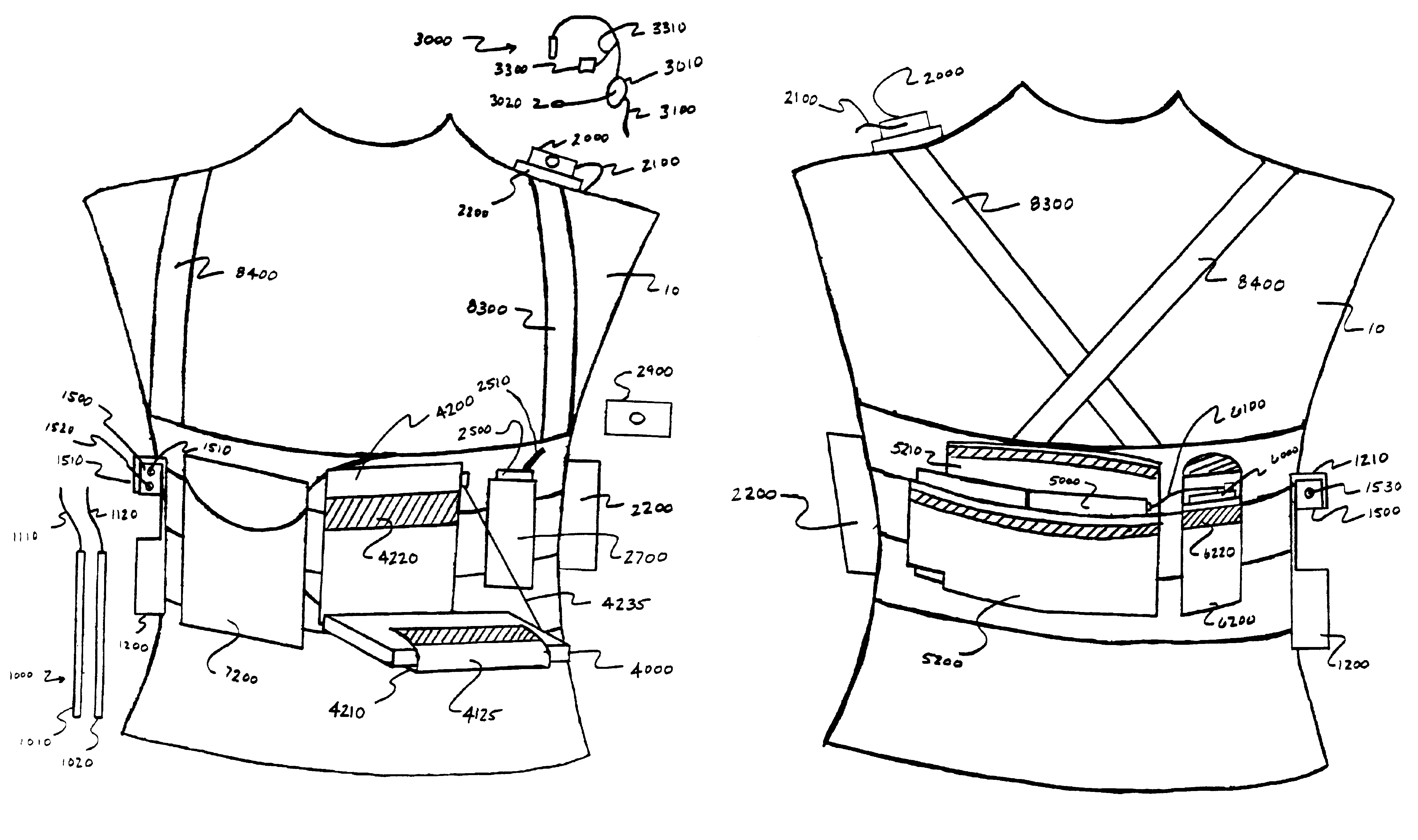 Apparatus and method for using a wearable computer in testing and diagnostic applications