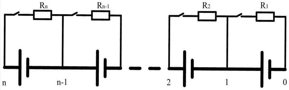 Battery pack active equalization cascaded structure