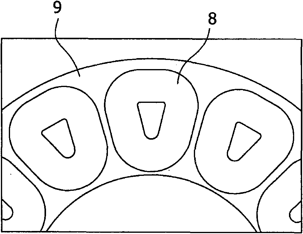 Cooling mechanism for axial gap type rotating machines