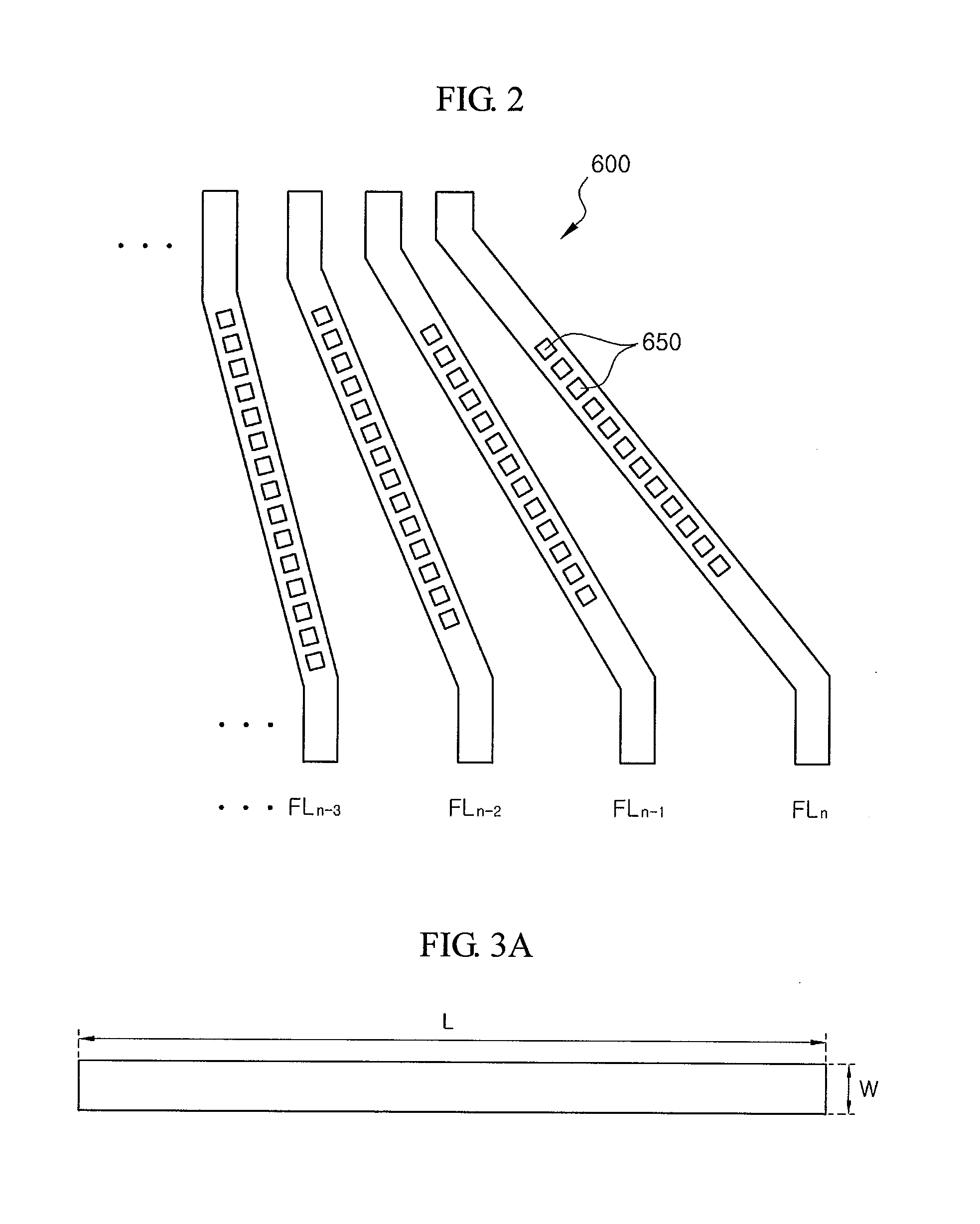 Fanout line structure and flat display device including fanout line structure