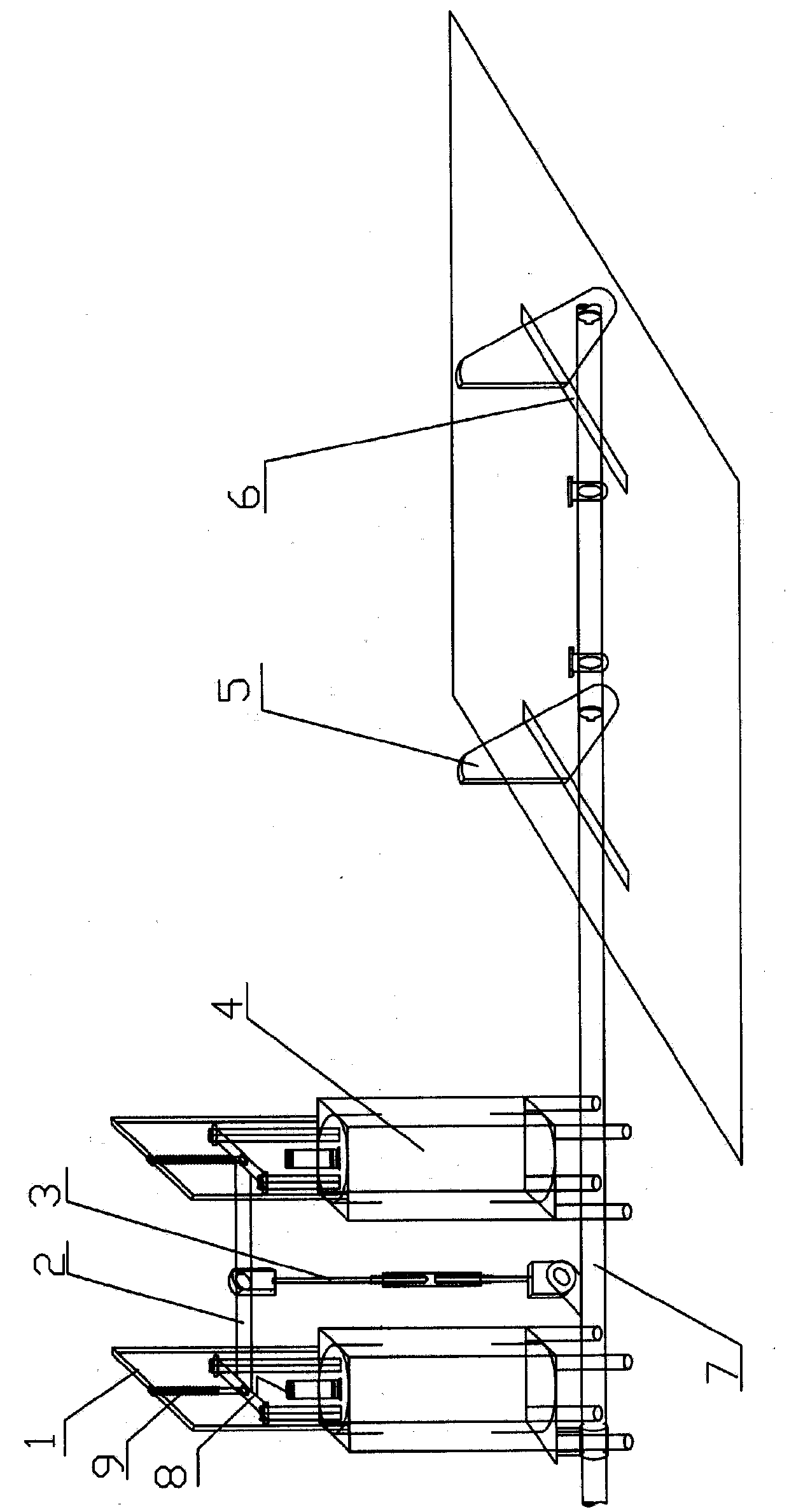 Normally-closed type electric car stopper