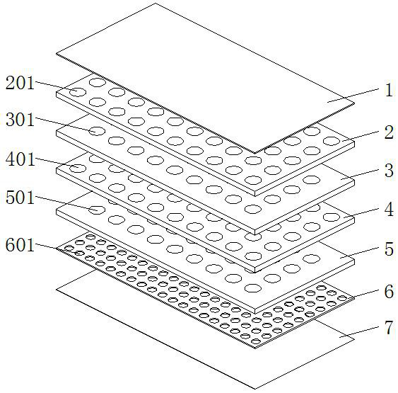 A kind of decorative veneer for noise-reducing wall surface and preparation method thereof