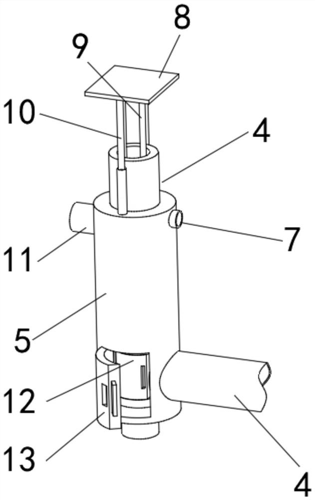 Aluminum alloy continuous melting furnace utilizing waste heat to regenerate resin sand