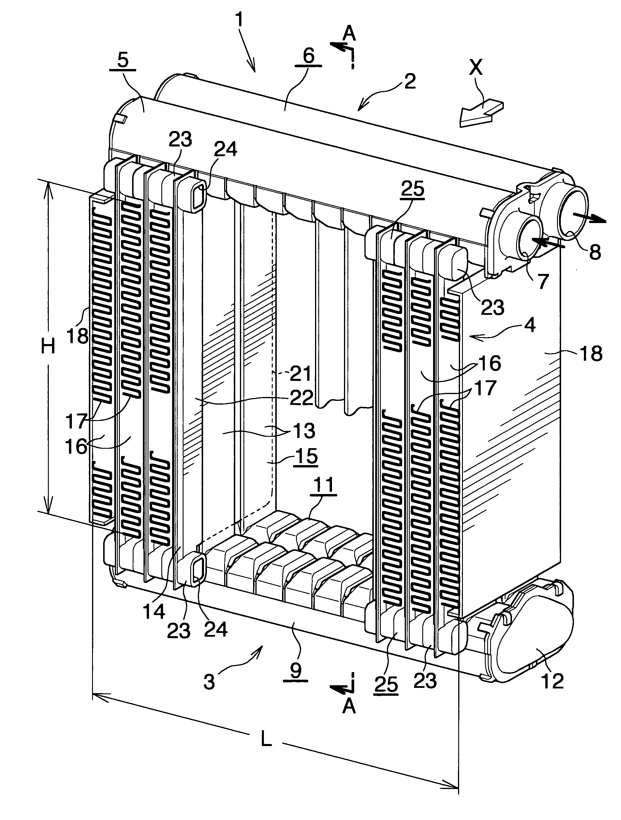 Evaporator with cool storage function