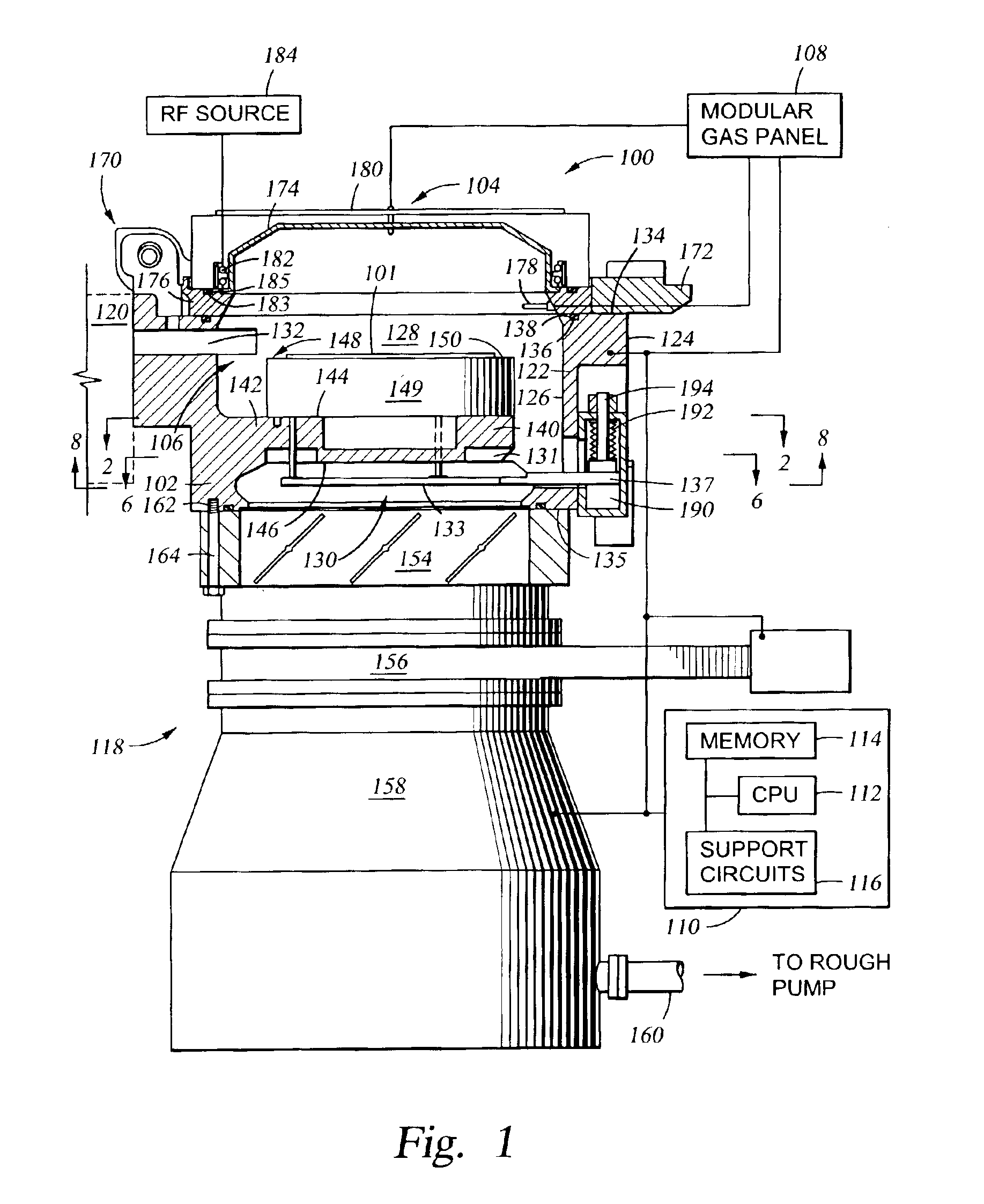 Semiconductor wafer support lift-pin assembly