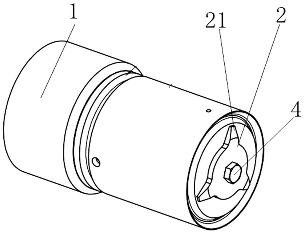 Welding device and welding method for aluminum alloy thin-wall water-cooled container