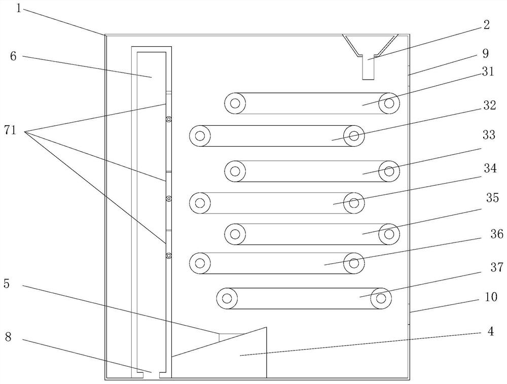 High-precision grain drying device and method thereof