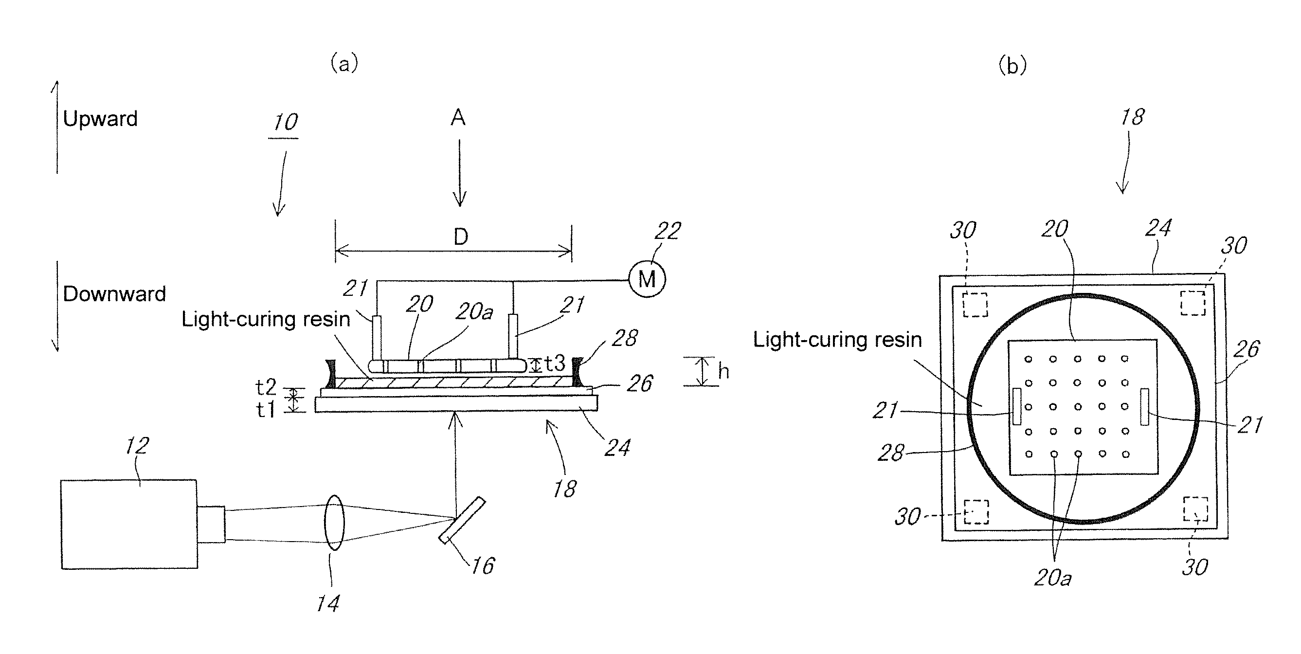 Three-dimensional molding device