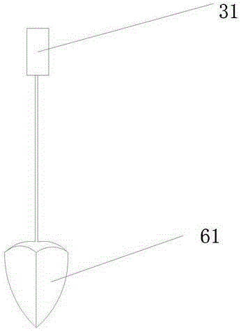 Combined tool for cleaning fish tank