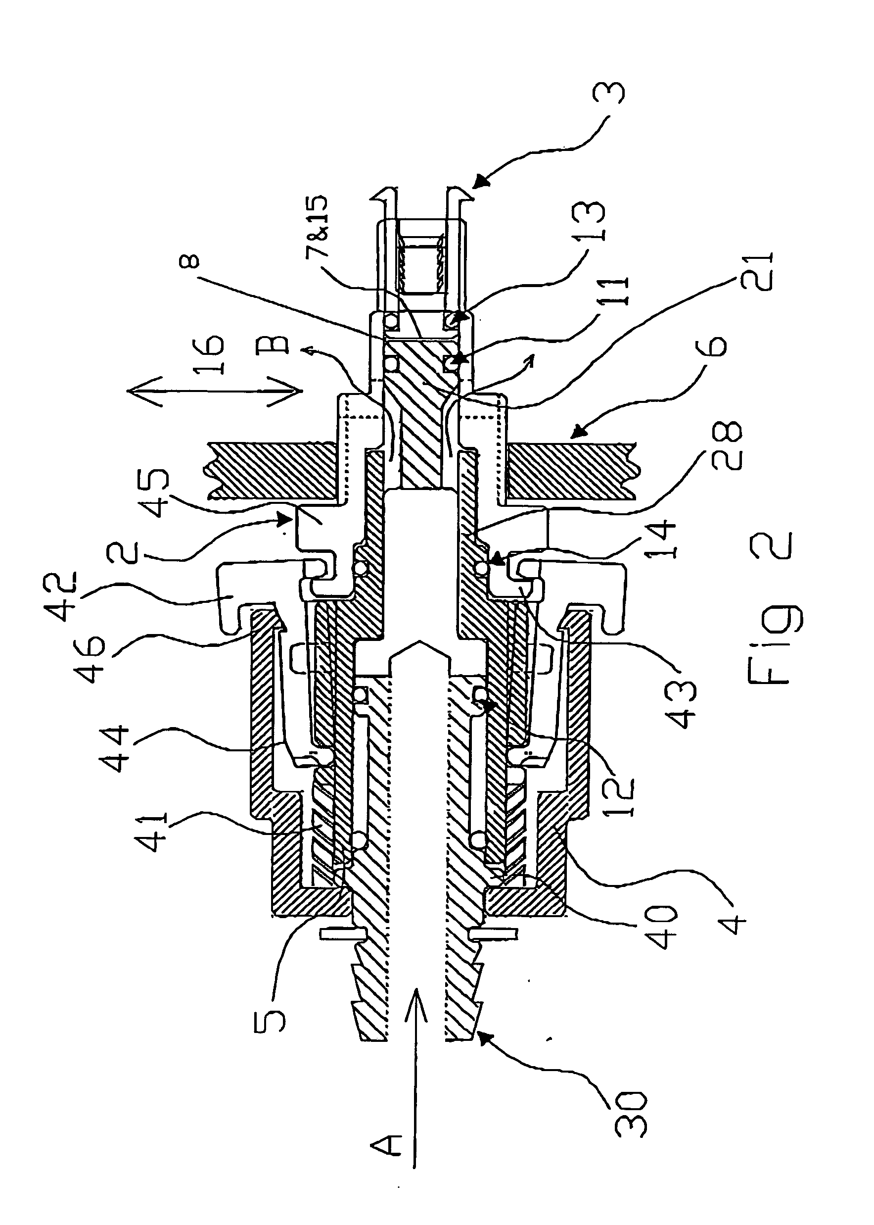 Flow connector