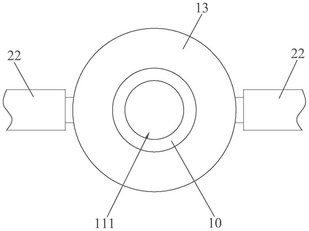 Air pressure umbrella-shaped framework retractable liquid injection equipment