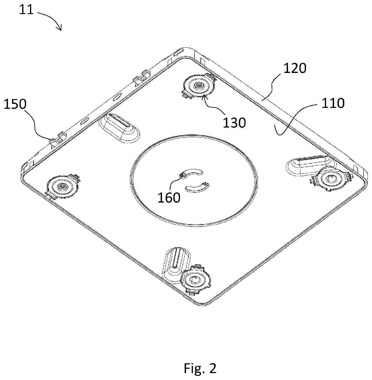 Quick release purge valve and substrate container using same