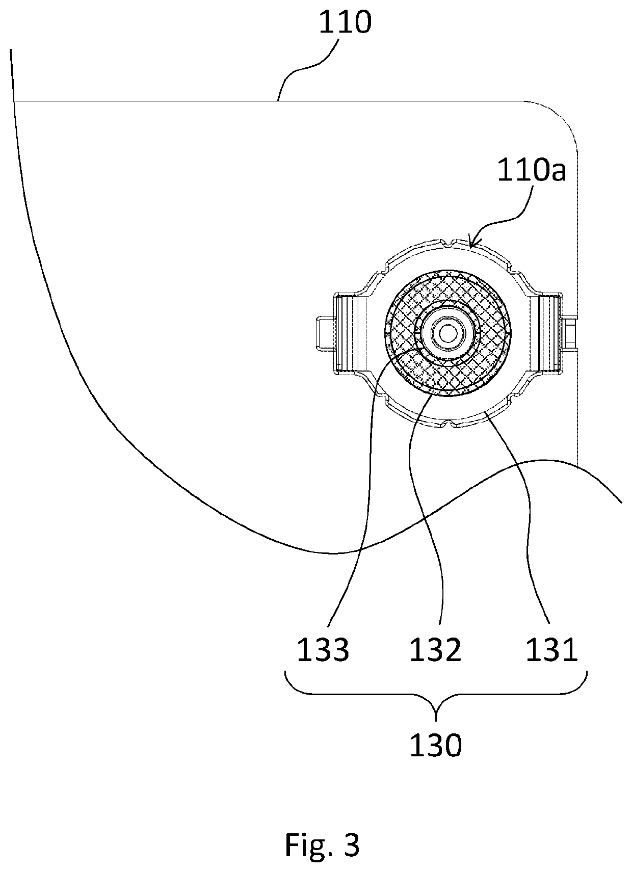 Quick release purge valve and substrate container using same