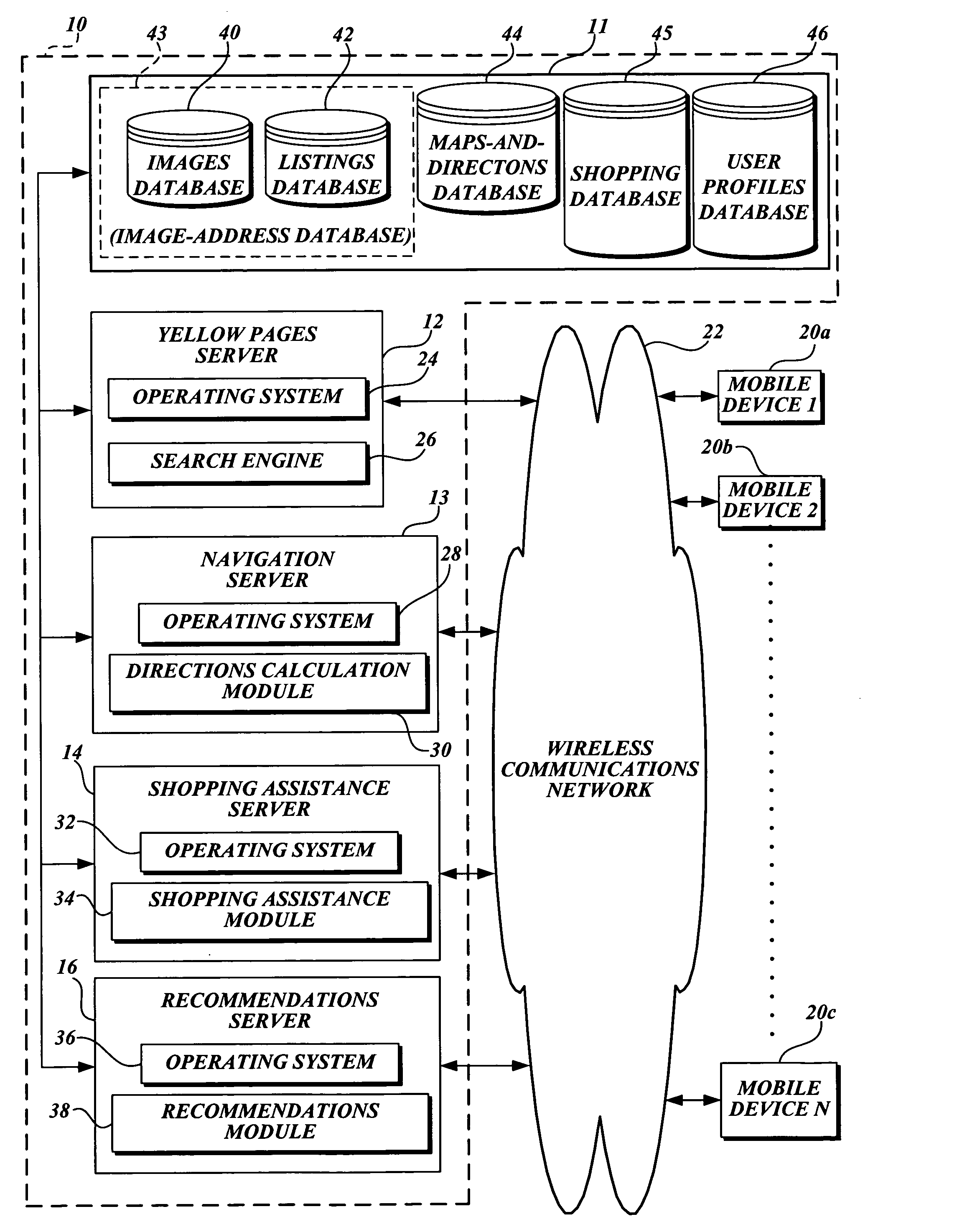 System and method for displaying location-specific images on a mobile device