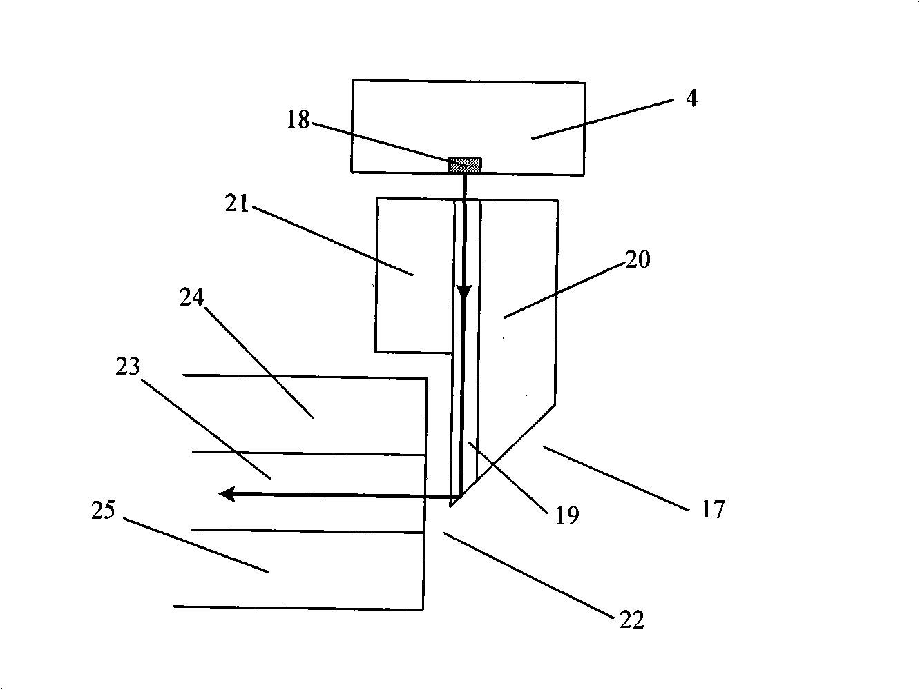 Optoelectronic combination printing circuit board with optical interconnection direct coupling between chips