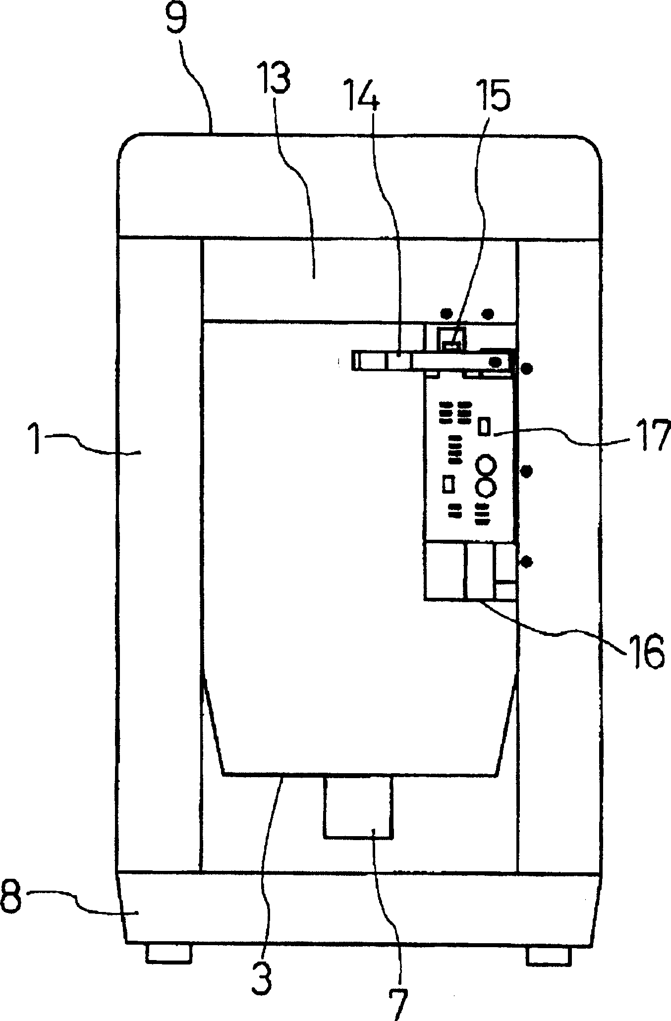 Apparatus and method for detecting imbalance in washing machines